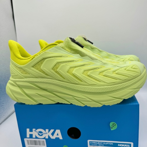 NWT Hoka Project Clifton Butterfly Evening Primrose Unisex Sneaker Shoes BEPM - Picture 14 of 16